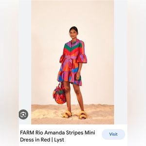 FARM Rio dress with belt